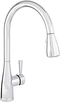 Mirabelle Mirxcca100cp Mirabelle Mirxcca100 Pullout Spray Kitchen Faucet With High Arch Gooseneck Spout Amazon Com