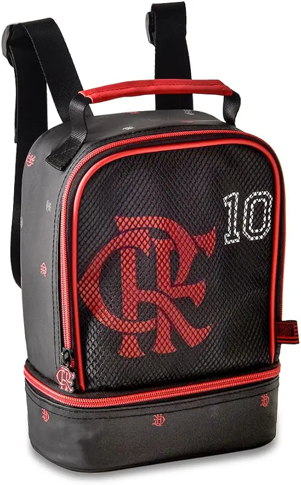 Lancheira Térmica Infantil Bolsa Oficial Flamengo 9"- Clio Style