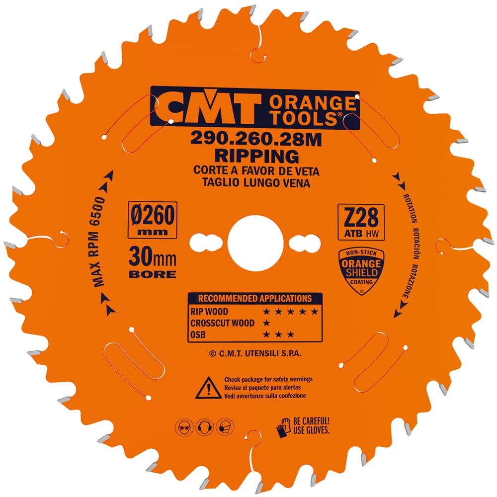Scie circulaire HW 260 x 2.8 x 30 pour découpe de profilé acier et tube métal