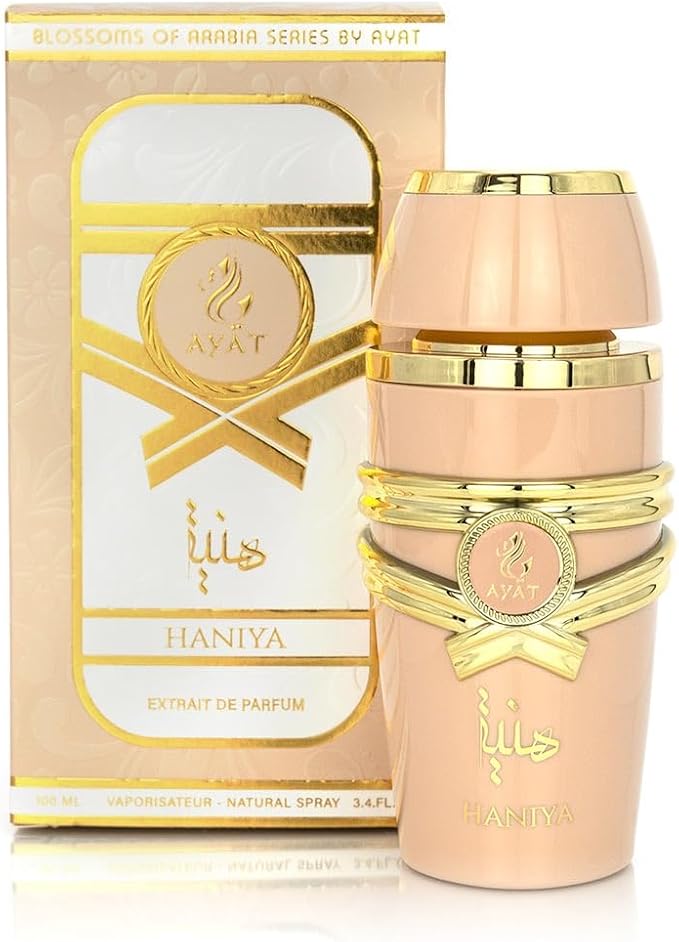 AYAT PERFUMES Eau de Parfum BLOSSOMS OF ARABIA 100 ml Parfum pour Femmes - Une Fragrance Orientale Sensuelle Conçue et Fabriquée à Dubaï - Senteur Arabian (HANIYA)