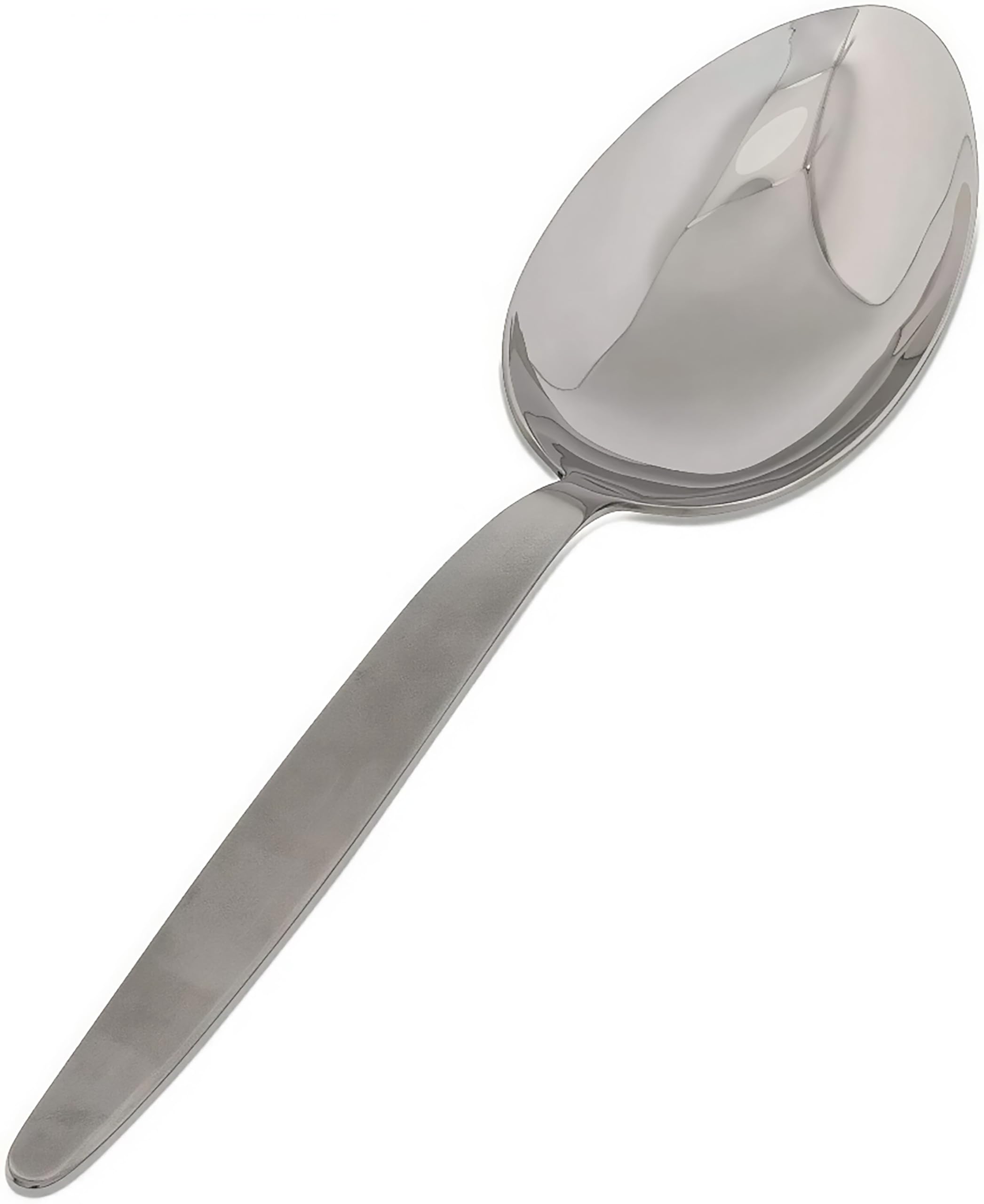 Chef Kunz Spoon | 9 inch 2.5 Tbsp18/10 Stainless Steel Silver Serving Spoons | Sauce, Basting, Quenelle, Plating, Cooking Chef Spoon, Dishwasher Safe