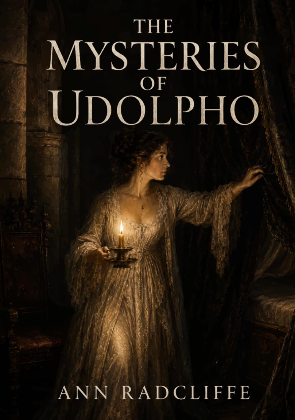 The Mysteries of Udolpho: Classic Illustrated Gothic Novel by Ann Radcliffe