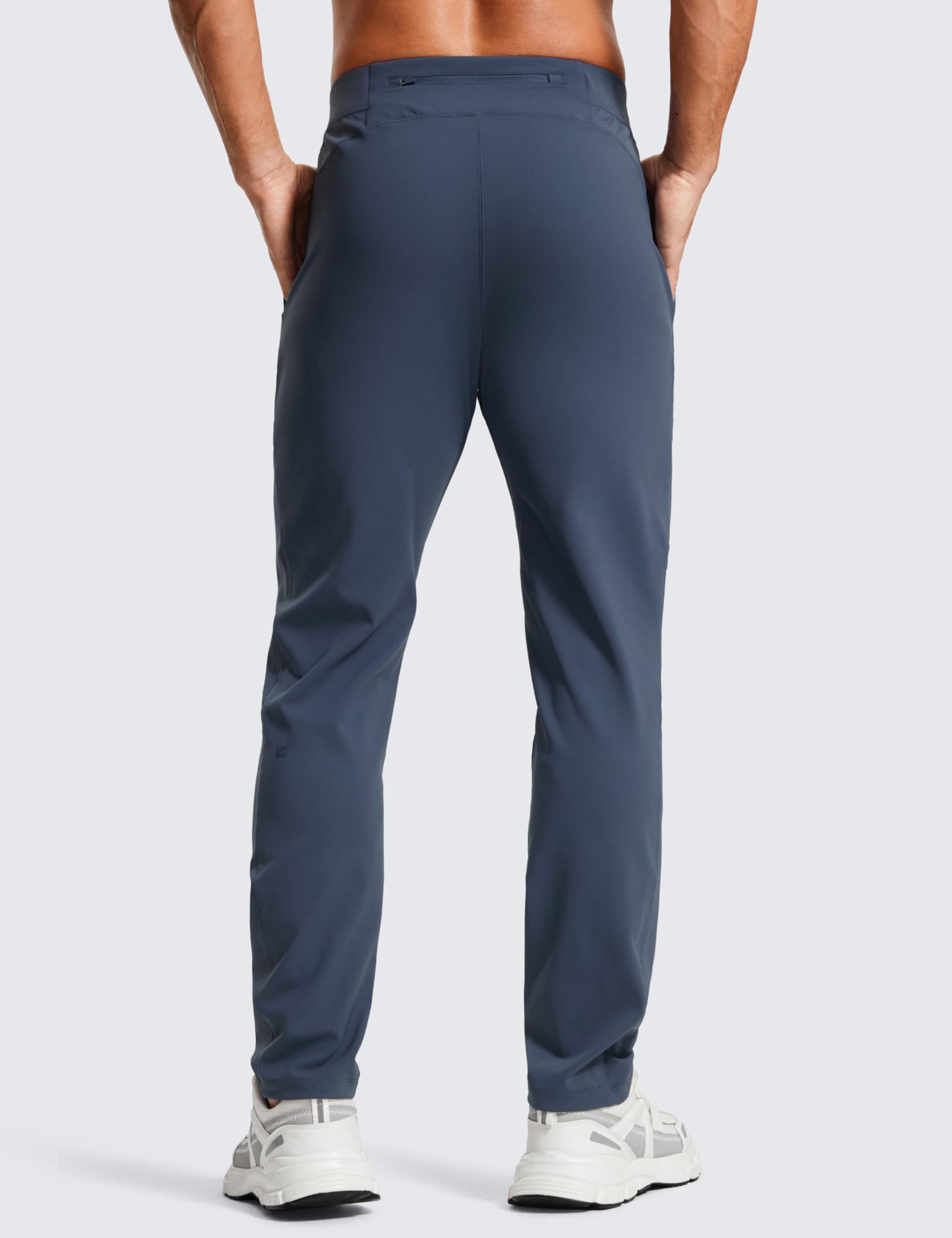 CRZ YOGA Joggers Leggeri da Uomo Pantaloni da Viaggio per Escursionismo Atletico con Tasche - 76 cm