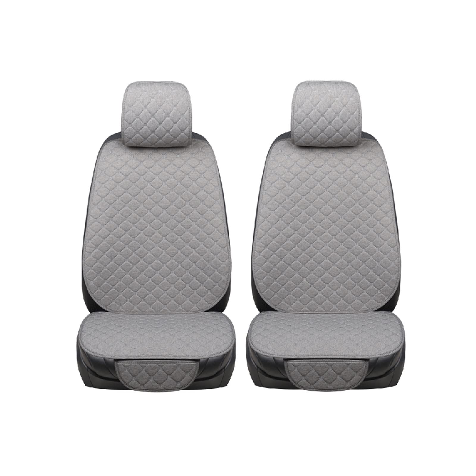 fwefg Fit Pokrowiec na fotel samochodowy SUV van lniany pokrowiec na siedzenie samochodowe duży rozmiar poduszka na siedzenie samochodowe ochraniacz przednie tylne siedzenie podkładka mata z oparciem fwefg (kolor: 4)