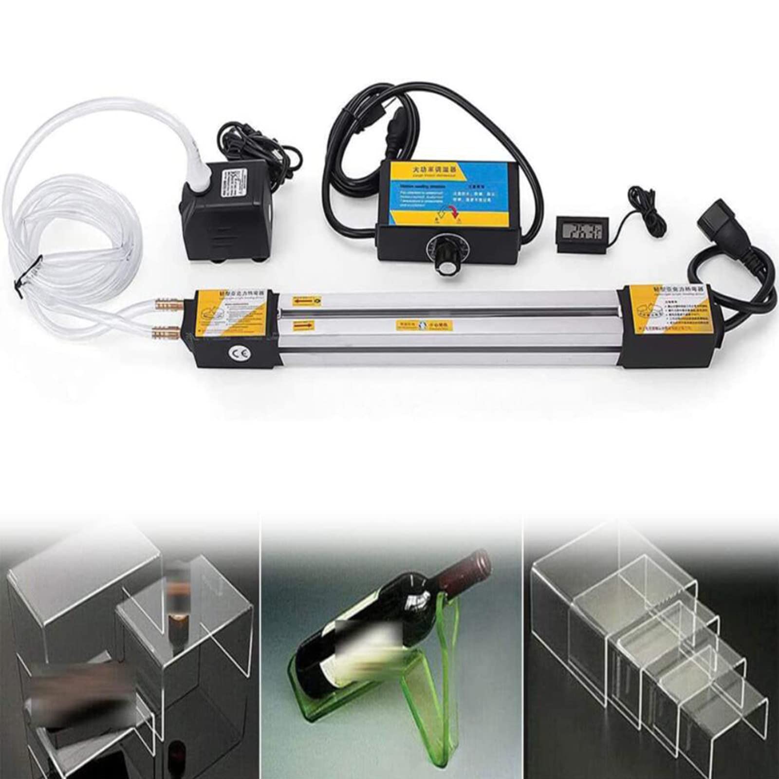 Herramienta multifunción Calentador de doblado de plástico de PVC acrílico para Herramienta de doblado de plástico 1 mm-6 mm de Espesor para Hacer letreros Paneles emisores de luz, Publicidad, Cajas