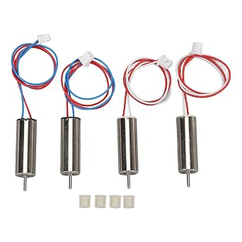 720 Coreless Motors High Performance Lightweight Durable 7x20mm Aluminum Alloy Metal RC Drone Quadcopter Motor Repair Spare Parts 4pcs with Gears
