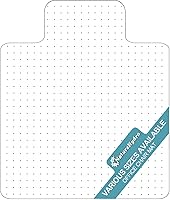 Vista 15 de Naturehydro Tapete para silla de oficina para suelo de madera dura, 48 x 48 pulgadas, tapete de suelo para silla de escritorio de computadora