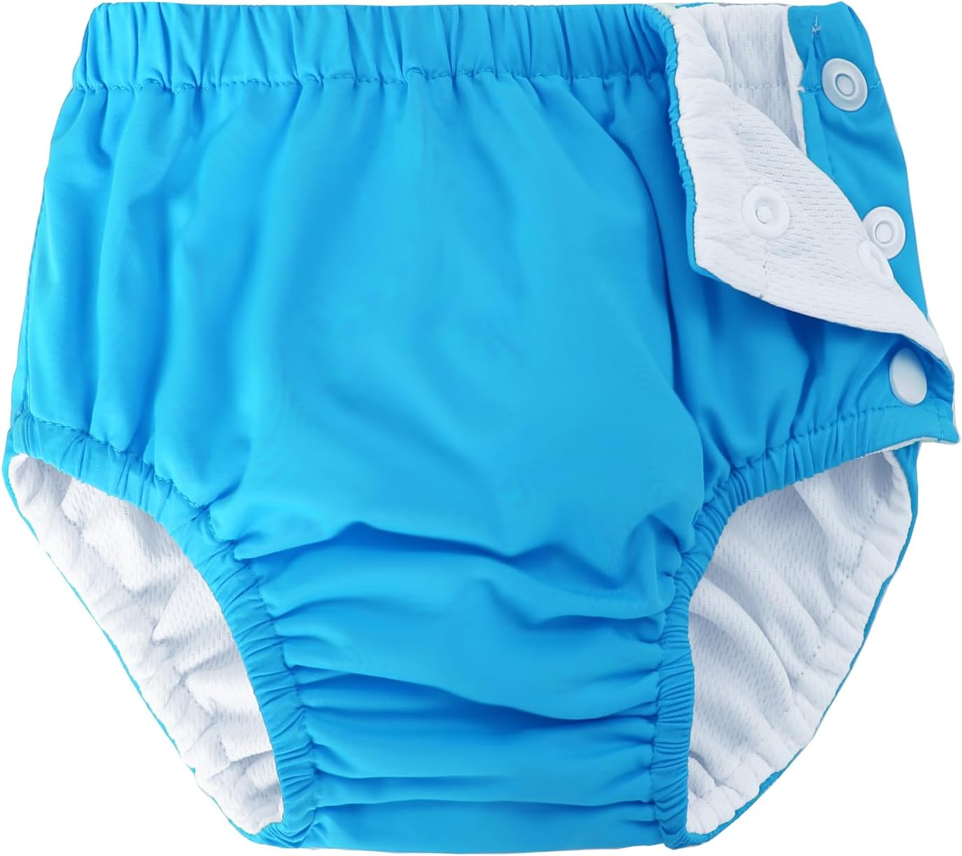 Baby Newborn Reusable Swim Diapers Washable Toddler Unisex Swim Diaper Infant Swimming Diapers Blue, 3-6 Months