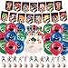 Power Rangers Ballon Décoration, 32 Pièces Anniversaire Decoration, Enfants Cadeau Fête d'anniversaire Fournitures Décor, Articles de Fête Comprend Bannière, Décorations de Cupcakes, Ballon