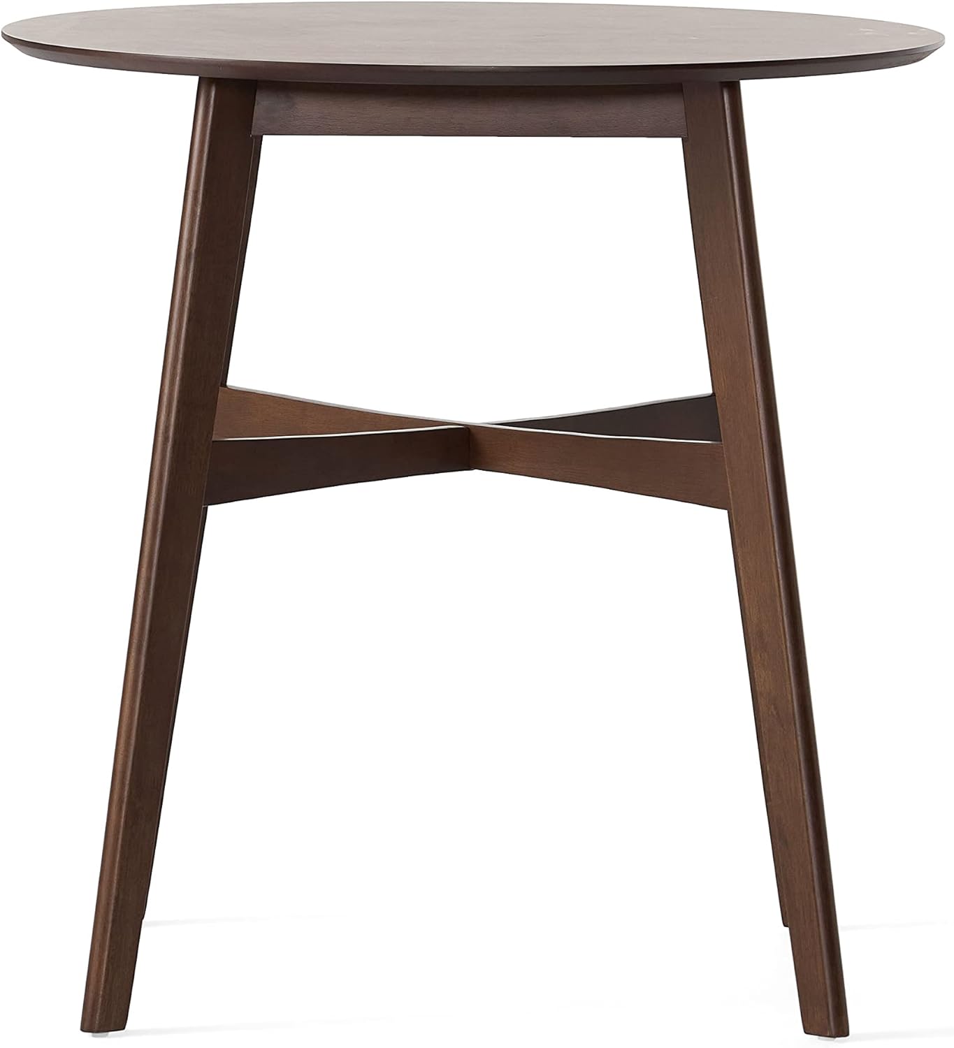 Amazon｜Christopher Knight Home Gavin カウンター高さテーブル ナチュラルウォールナット｜カウンターテーブル