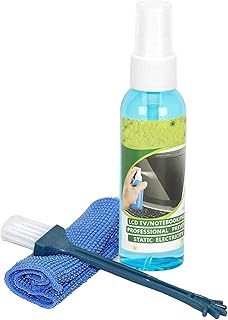 AUGEN by VisionsIndia Professional 3-in-1 Cleaning Kit for Camera, Lens, Binocular, Laptop, TV, Monitor, Smartphone, Tablet, Spectacles, Sunglasses (Pack of 1 Set)