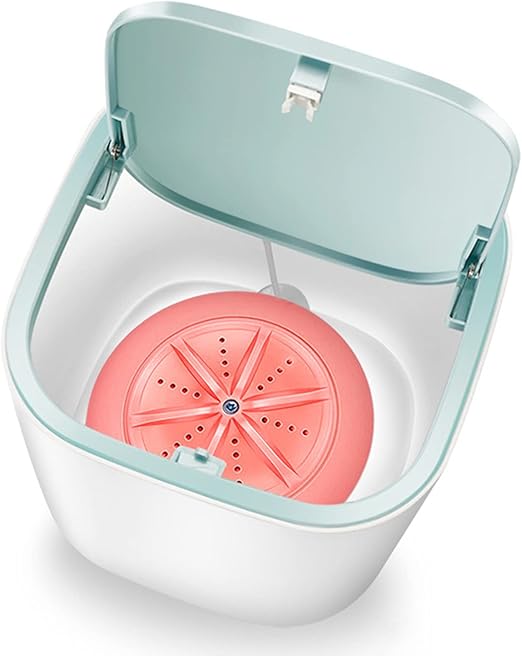 JIEBA Mini Washing Machine Laundry Barrel Washer Underwear Socks Washer