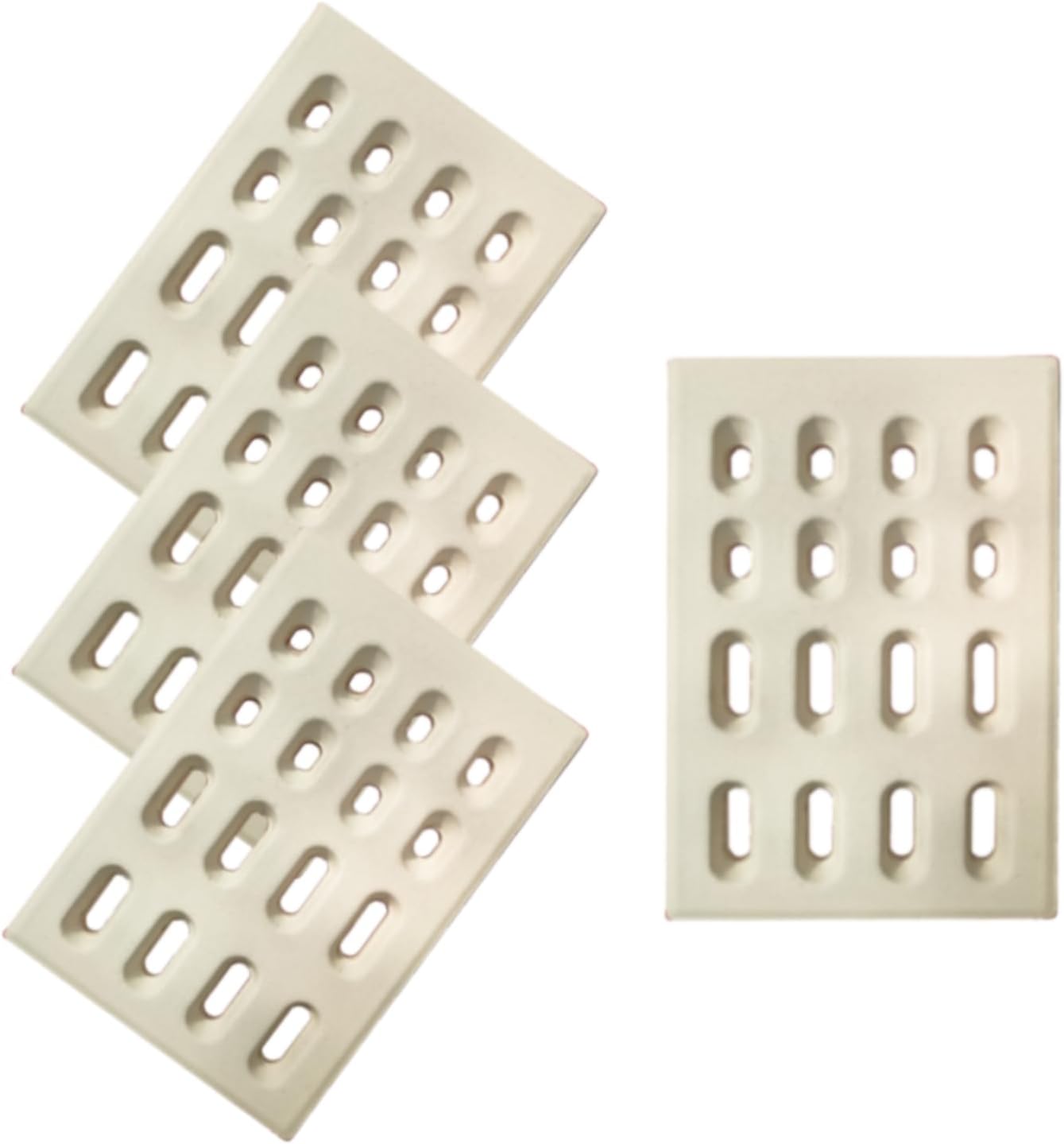 Universal Replacement Heat Plate Flame Tamers, Ceramic