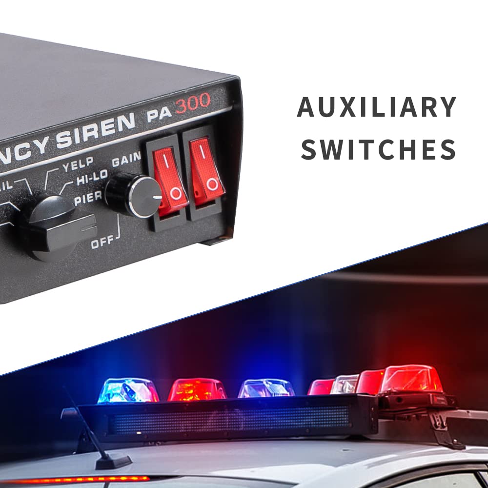 Sistema Pa De 12 V Para Vehículos, Sirena De Policía