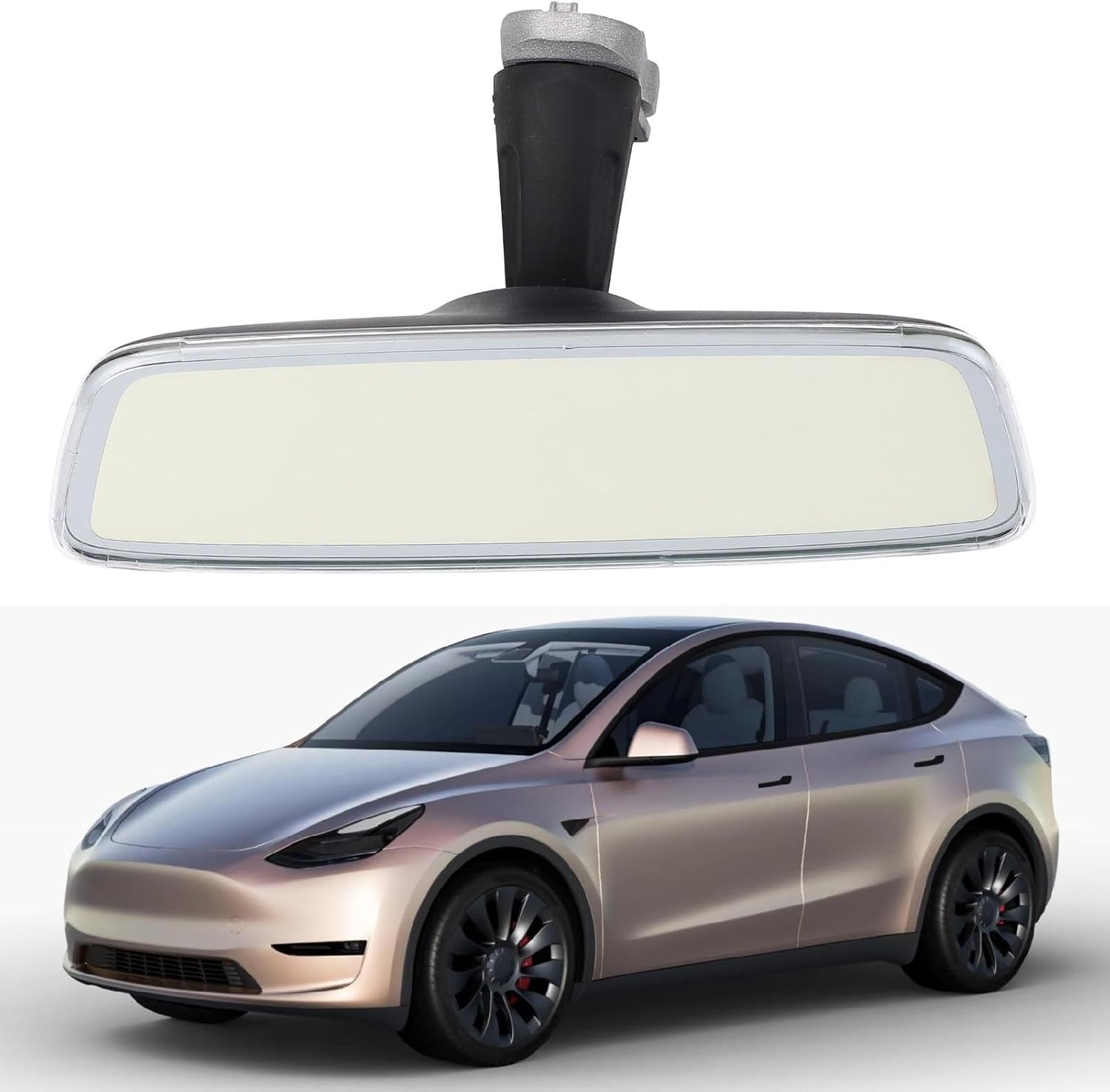 for Model Y 2023, Car Interior Rearview Mirror, 1494441-01-D Automotive Interior Mirror, Enhanced Visibility, Easy Installation