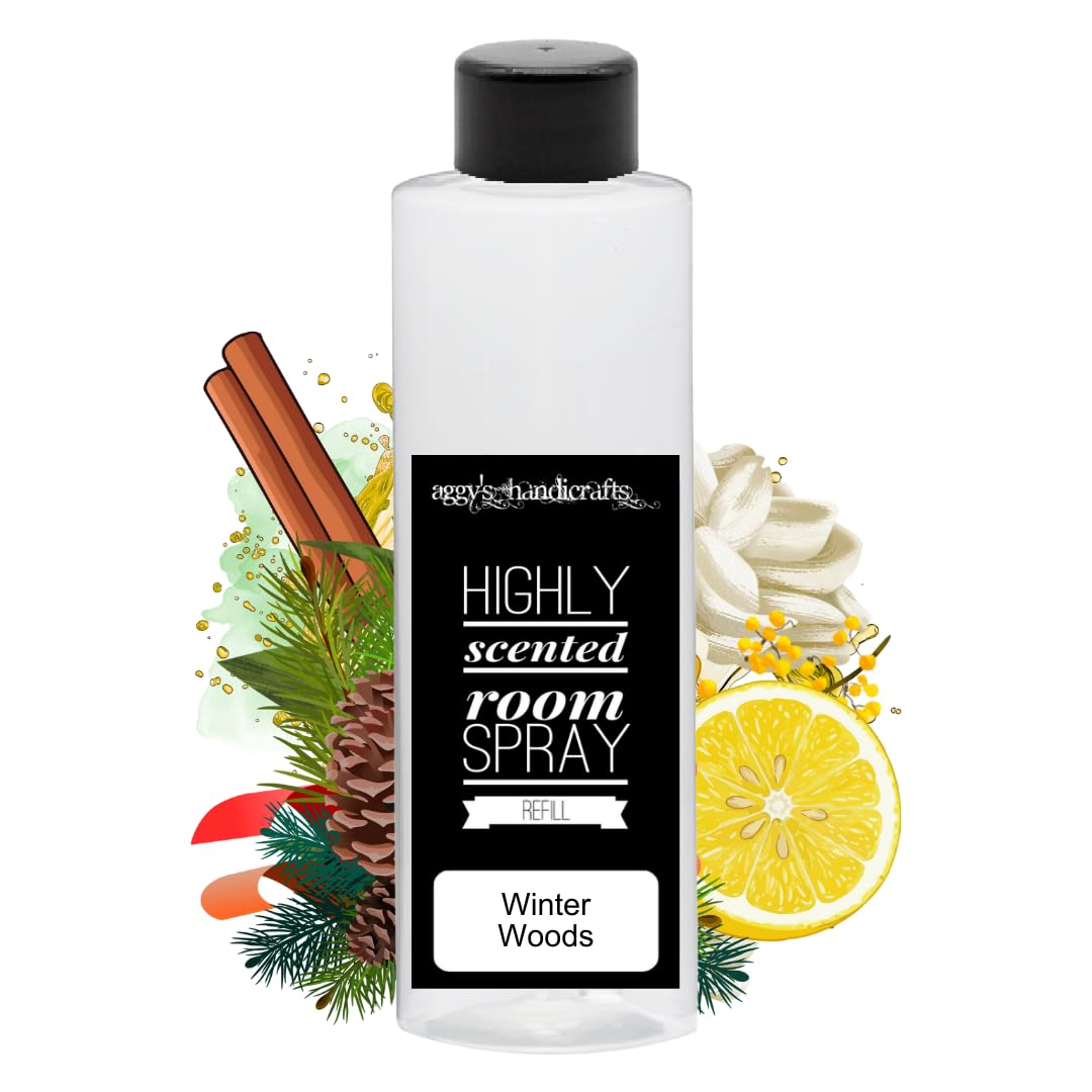 WINTER WOODS Handmade Highly Scented Room Spray 200ml Refill