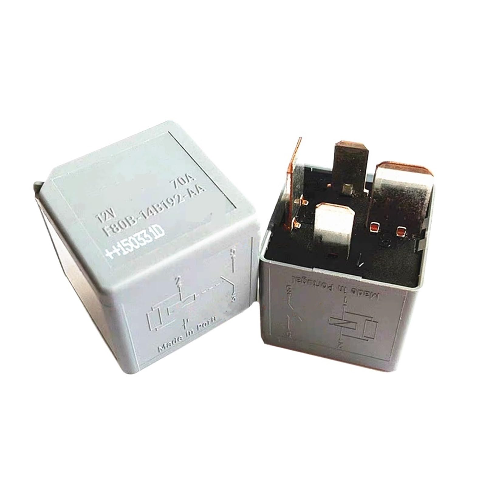 Relais F80B-14B192-AA 12V 4 broches 70A pour circuit auto - 2