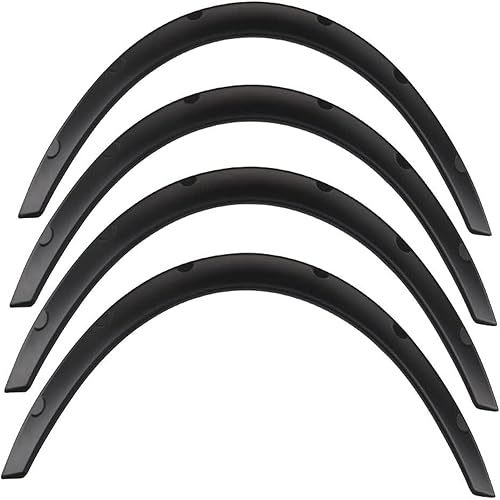 Extensión universal para guardafangos, arcos para colocar sobre la rueda, 4 piezas, 2 pulgadas, de la marca Ruien