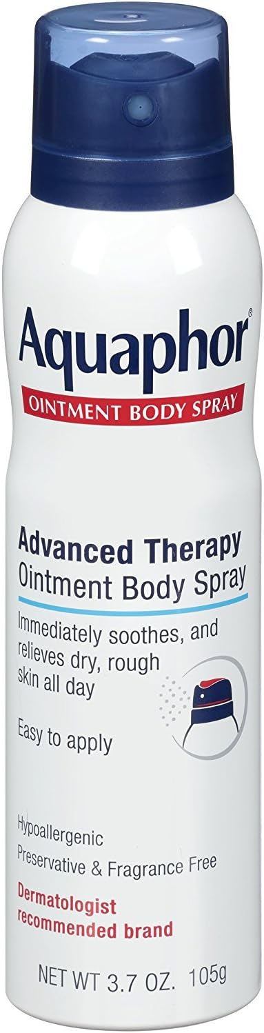 Aquaphor Ointment Body Spray - Moisturizes and Heals Dry, Rough Skin - 3.7 oz. Spray Can