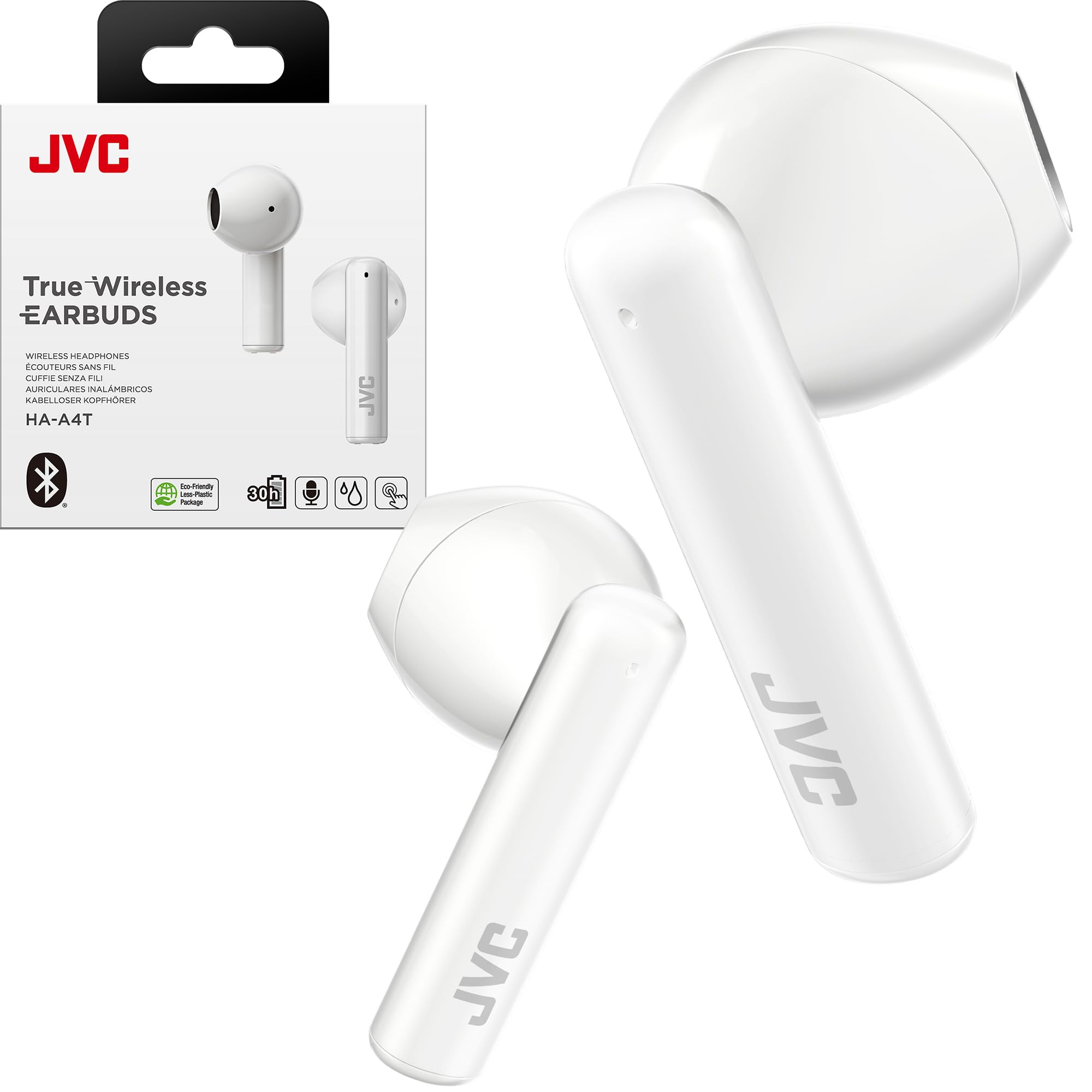 Amazon.com: JVC Lightweight True Wireless Earbuds with 12mm Driver