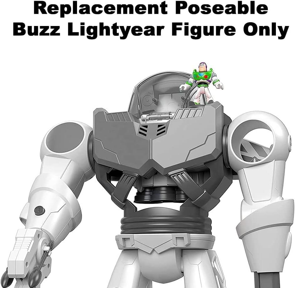 Imaginext Replacement Part Toy Story 4 Buzz Lightyear Robot - GBG65 ~ Replacement Poseable Buzz Lightyear Figure