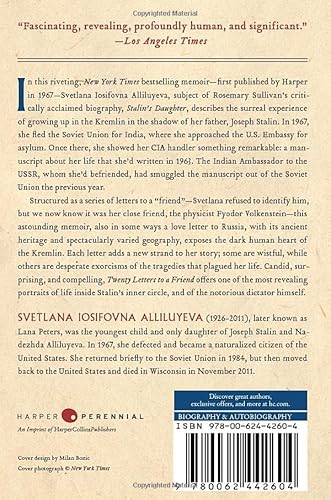 Twenty Letters to a Friend: A Memoir