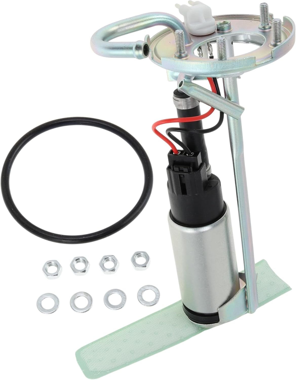 Electric Fuel Pump Assembly for BMW 318i 325 325i 325is 325iX 1988-1993 1.8L 2.5L 2.7L Fuel Filter Pump Module with Inlet Strainer No.16141184022