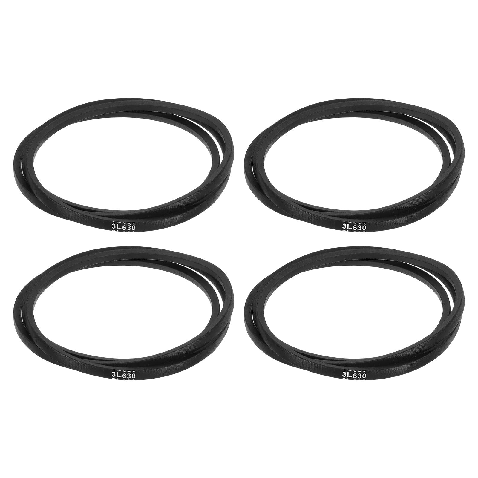 uxcell 3L240 Classic Wrapped Rubber V-Belt, 24"(610mm) Outside Circumference, 3L Profile V Belt 3/8" Width 7/32" Height — view 117