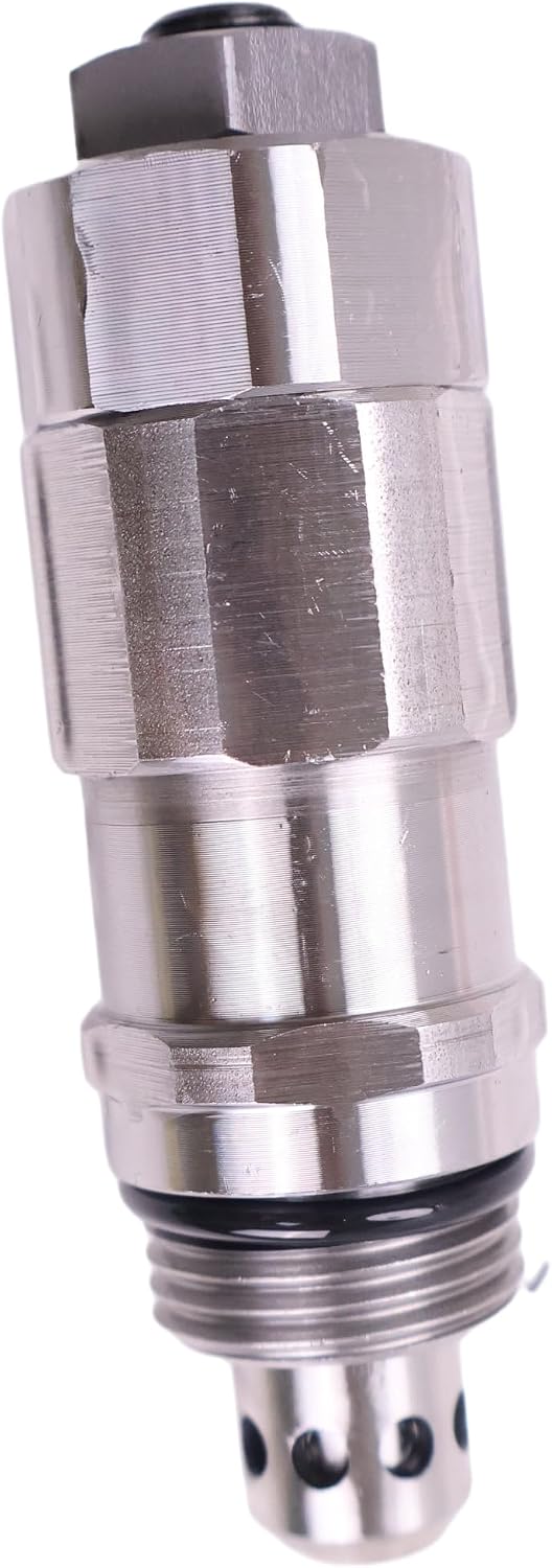 FridayParts Pressure Relief Valve AT168765 51650-2 Compatible for John Deere Backhoe Loader 300D 310D 315D Replacement