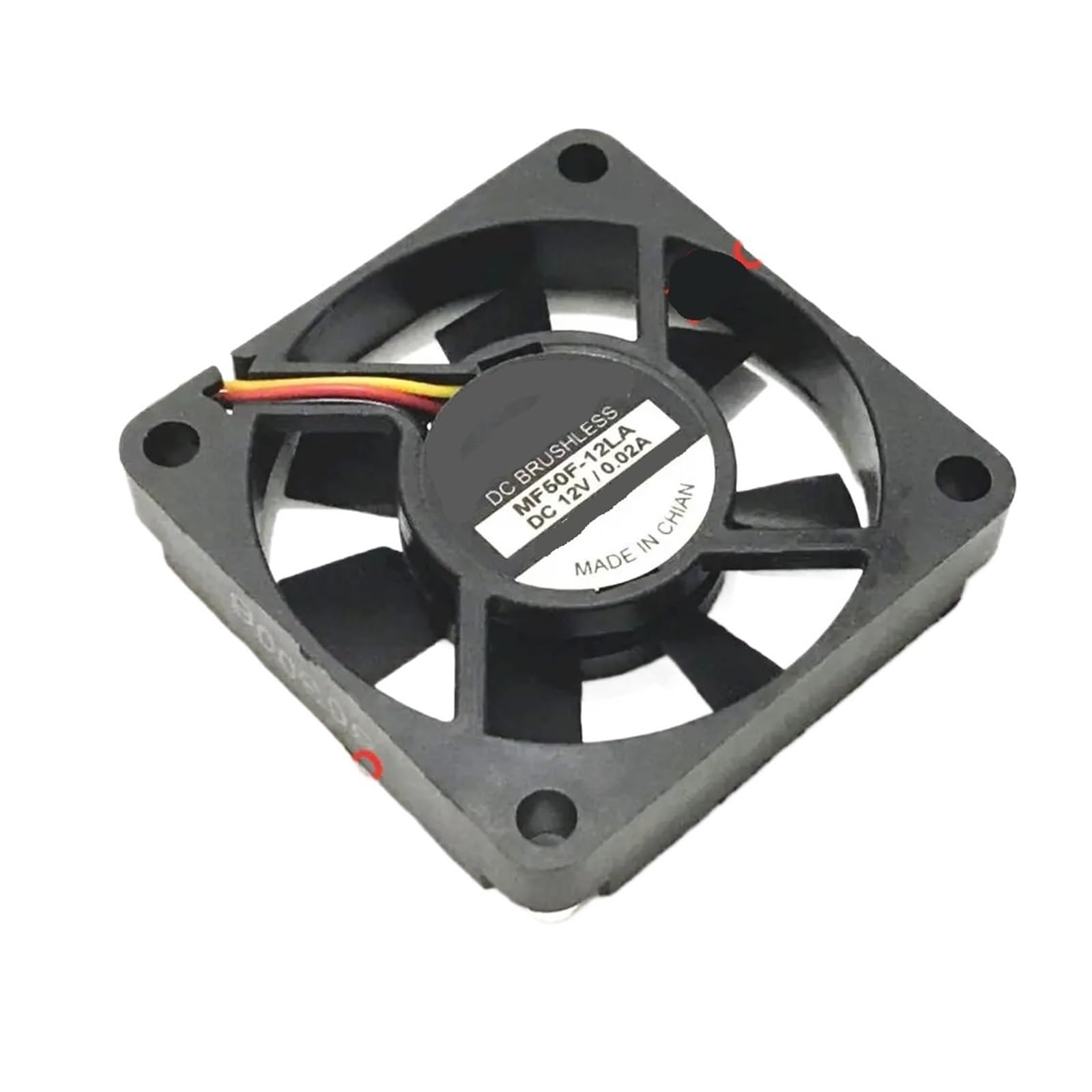 UITGVDQAT MF50F-12LA DC 12V 0.02A 50x50x10mm 3-Wire Server Fan