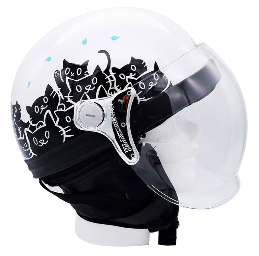 【美品】ダムトラックス　猫ヘルメット　猫デザイン 美品】ダムトラックス 猫ヘルメット 猫デザイン - メルカリ