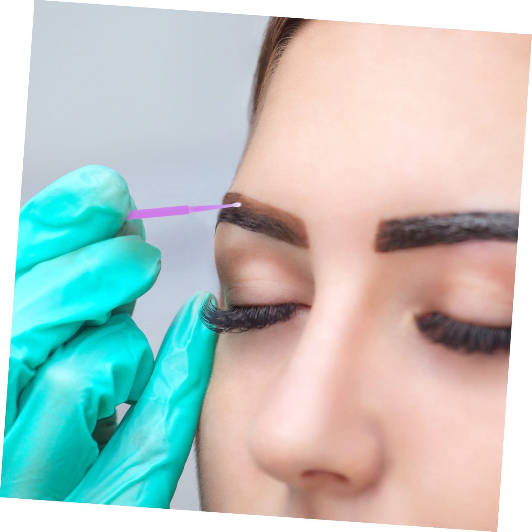 FOMIYES Sticks 2 Pack Beauty Cotton Applicators for Acid Reagents Liquid Medicines Save Liquid Clean Reusable