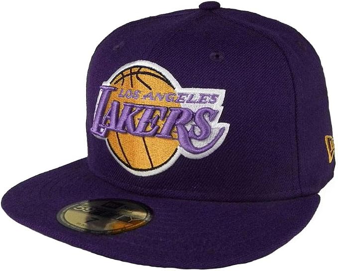 New Era - Berretto Fitted da uomo Los Angeles Lakers 59Fifty Basic  Collection - viola, Viola (viola.), 59 : Amazon.it: Abbigliamento