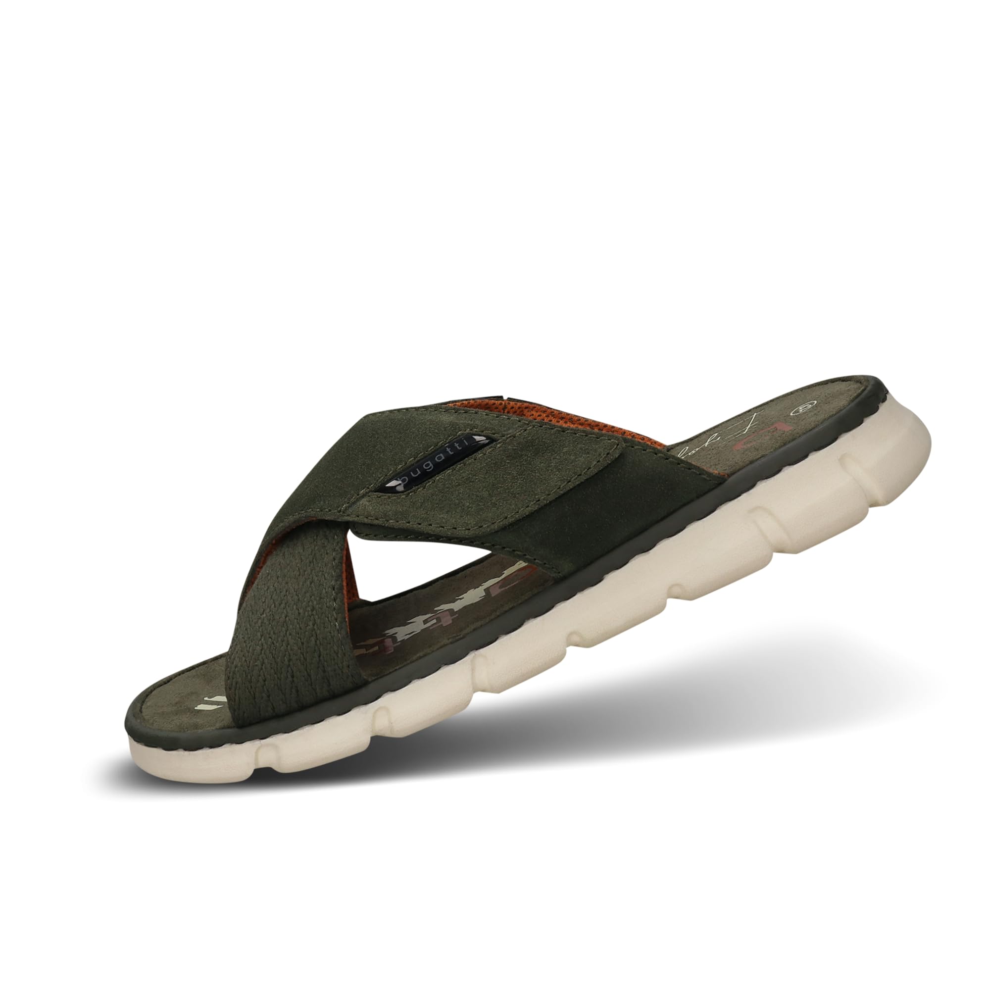 bugatti Men's 321-ak084 Sandals, dunkelgrün, 7 UK