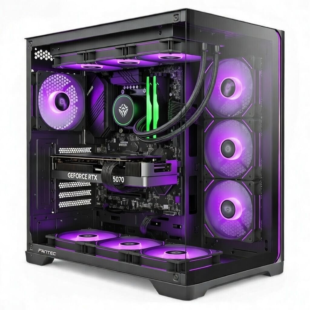PHOENIX - PC Gaming | i7-14700K | Nvidia RTX 5070 (12 GB) | RAM 32 GB DDR4 | SSD 1 000 GB NVMe | Dissipatore a Liquido 360 mm | Windows 11 Pro
