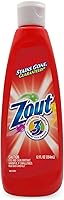 Zout Triple Enzyme Laundry Stain Remover for Blood, Tomato Sauce, Oil & Grass Stains - Made in USA, 12oz Squeeze Bottle