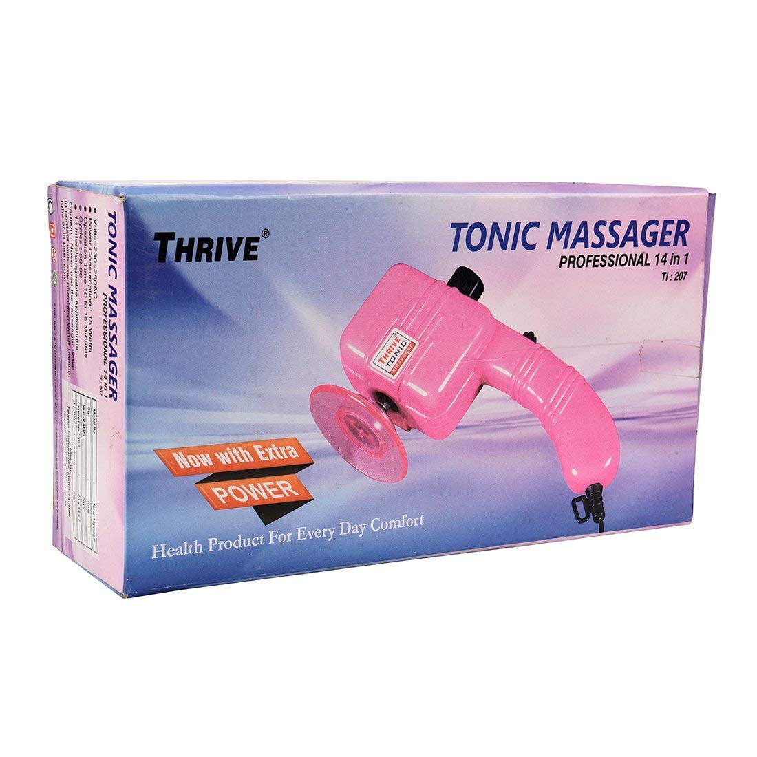 Thrive Professional Magnetic 14 In 1 Body Tonic Massager(Ti-207) | By Tree Fit, Corded Electric for Neuropathy, Multicolour Thrive Professional Magnetic 14 In 1 Body Tonic Massager(Ti-207) | By Tree Fit, Corded Electric for Neuropathy, Multicolour