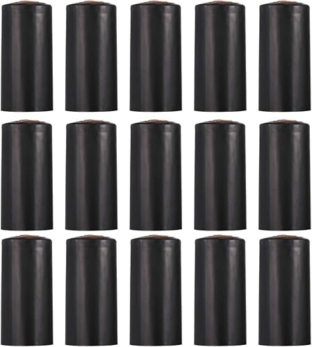 Kisangel 100 unids PVC termorretráctil cápsulas de sello de botella de vino cápsulas de vino Shrink Wrap Cap para bodegas de vino botella Negro disponible en Yaxa Guatemala