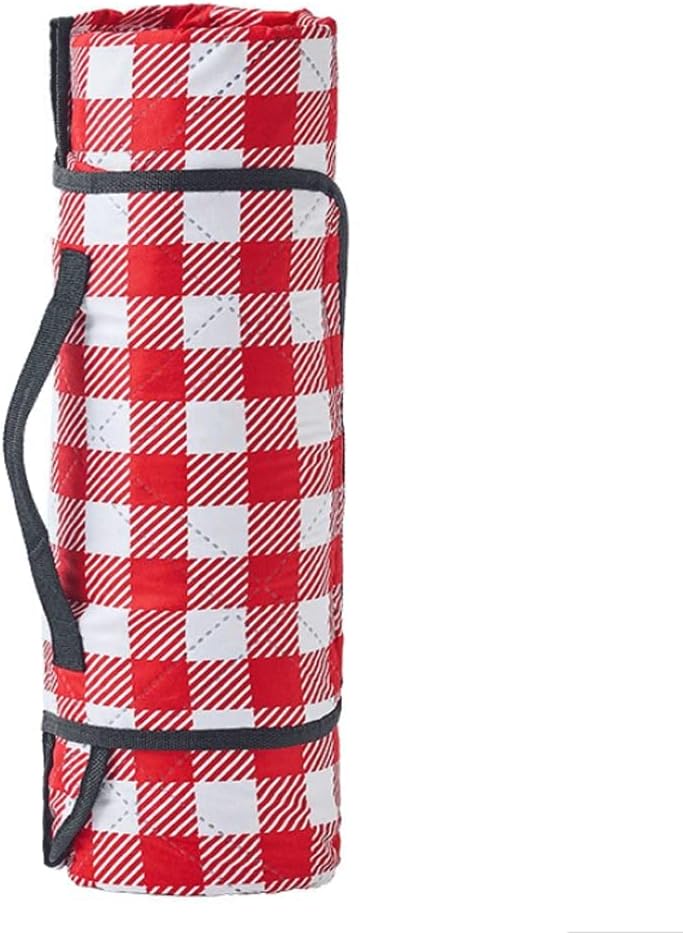 Waterproof Portable Picnic Blanket with Carry Strap Foldable Outdoor Beach Blanket for The Family Friends Picnic Mat