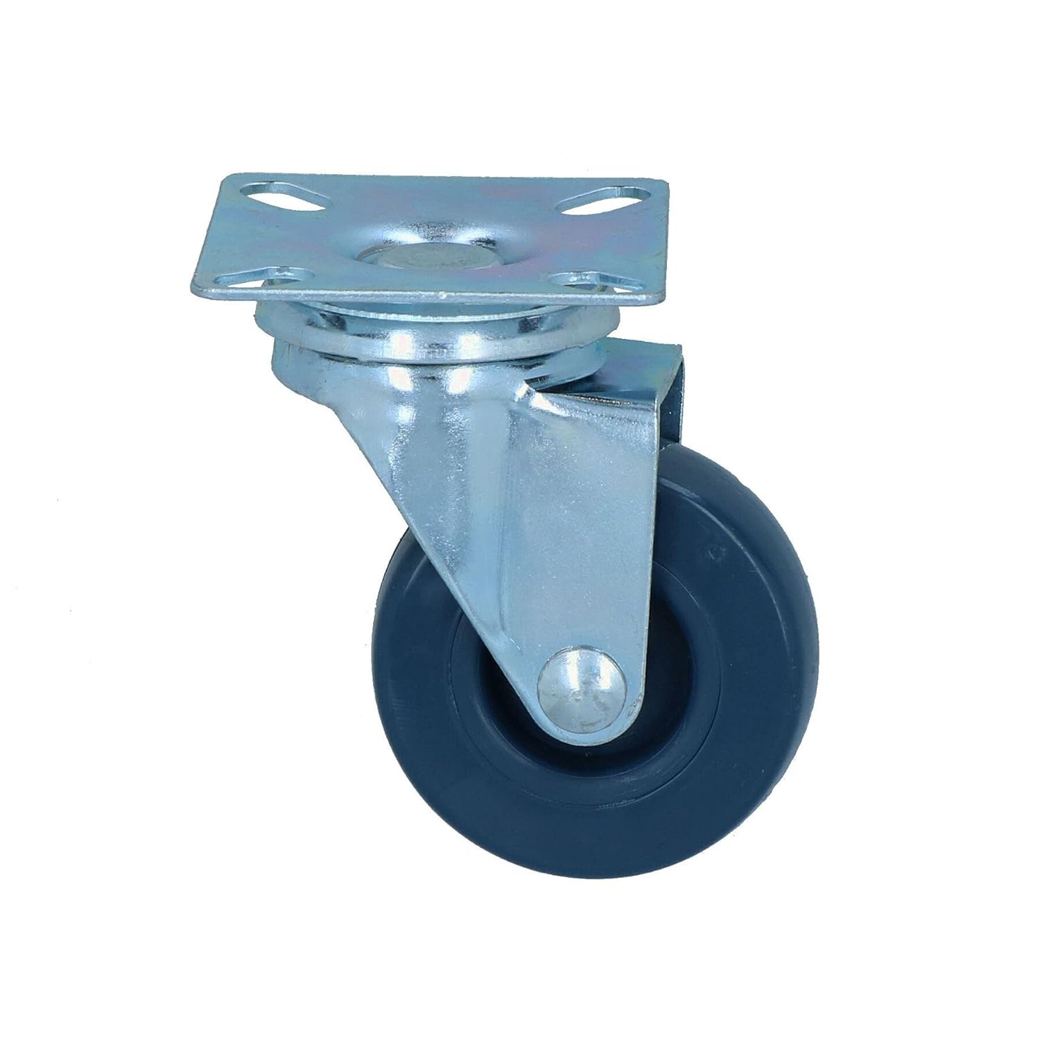 2インチ(50mm)高耐久回転キャスターキャスター付きトロリー家具ラバーホイール12個。