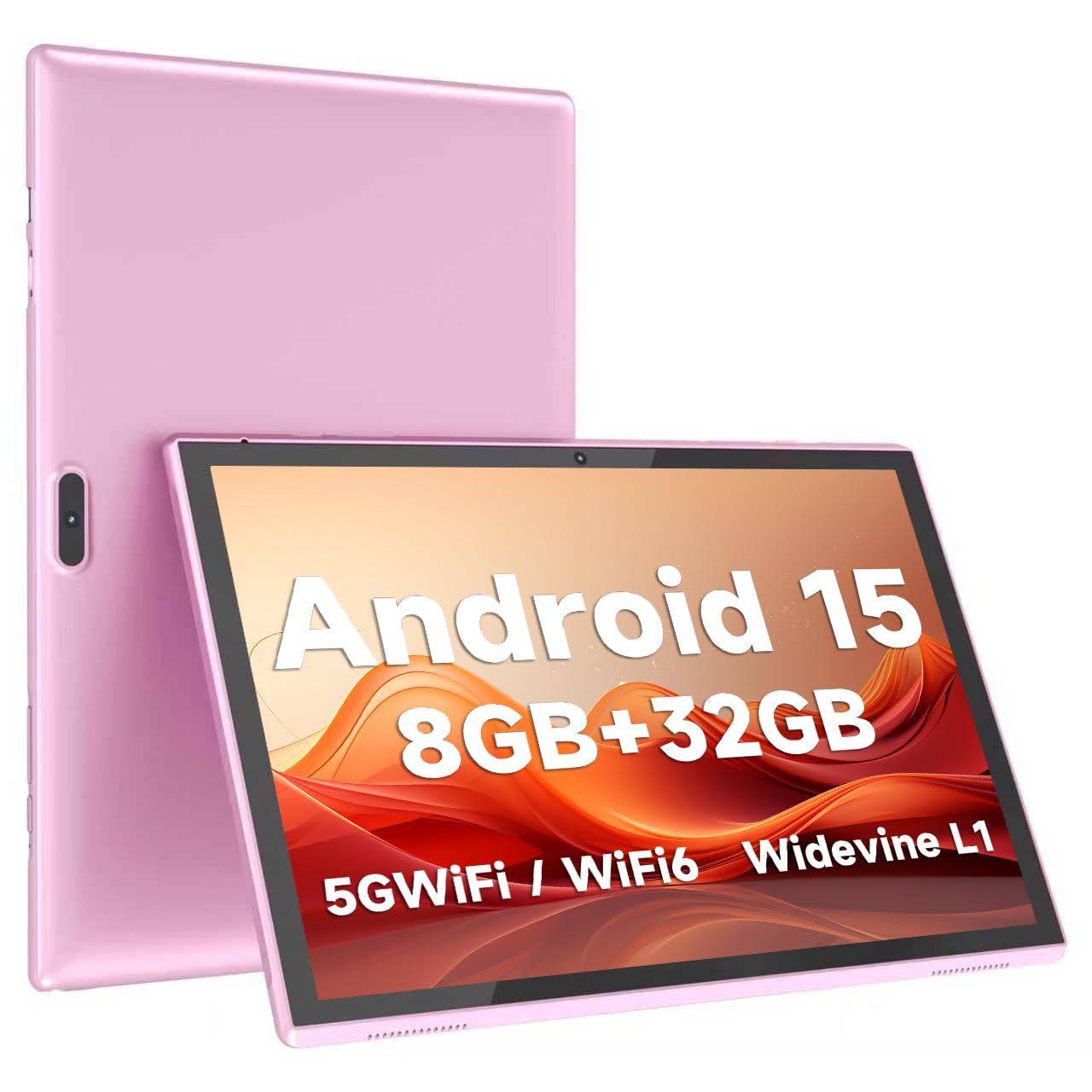 10 inch Tablet Android 14 Tablet PC, 10.1" Android Tablets DDR4 6GB RAM(4GB Expand) 32GB ROM 2MP+8MP Dual Camera WiFi-6 BT Support 1TB Expand 10 IN IPS Tab 6000mAh Battery Powerful Performance Tablets