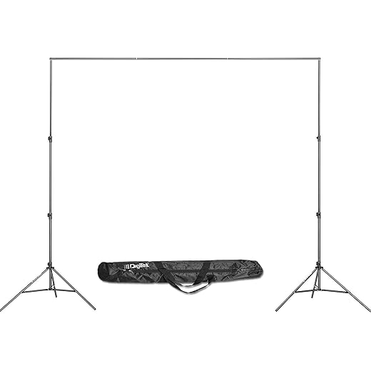 DIGITEK Studio Background Stand Kit 9ft x 9ft
