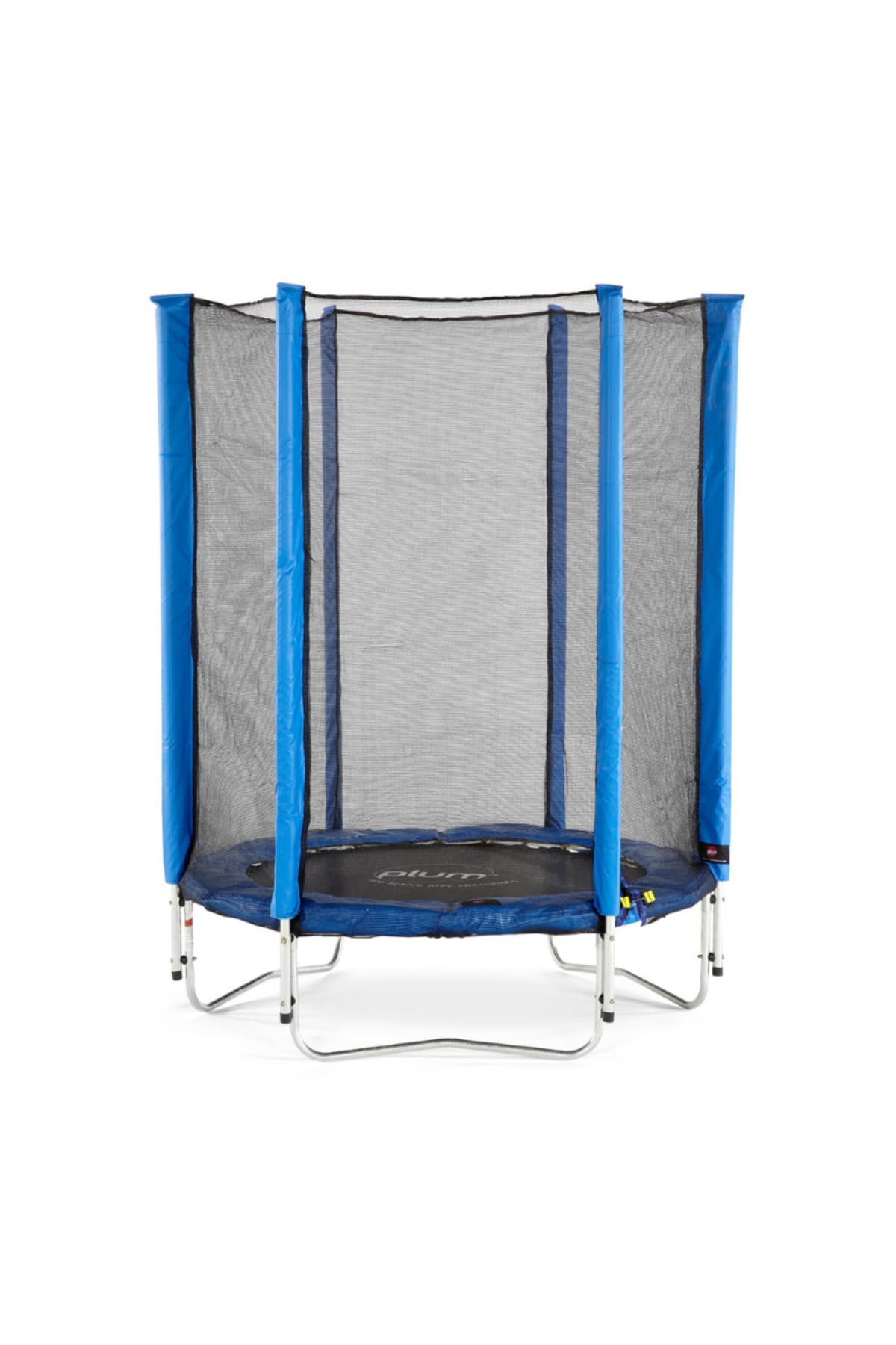 Plum Cama elástica Junior con red de seguridad, color azul