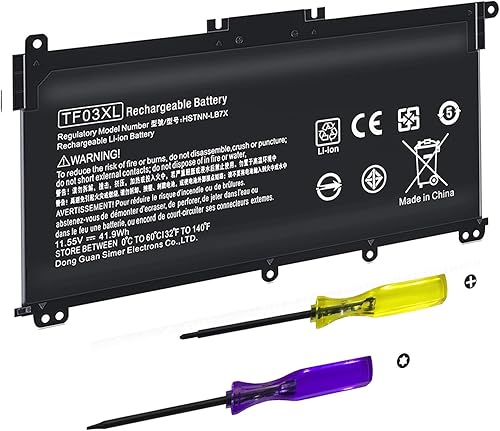 TF03XL 920070-855 920046-421 Batería para HP Pavilion X360, TF03041XL Reemplazo de batería para laptop HP 14-CD 14M-CD 15-CC 17-AR Series