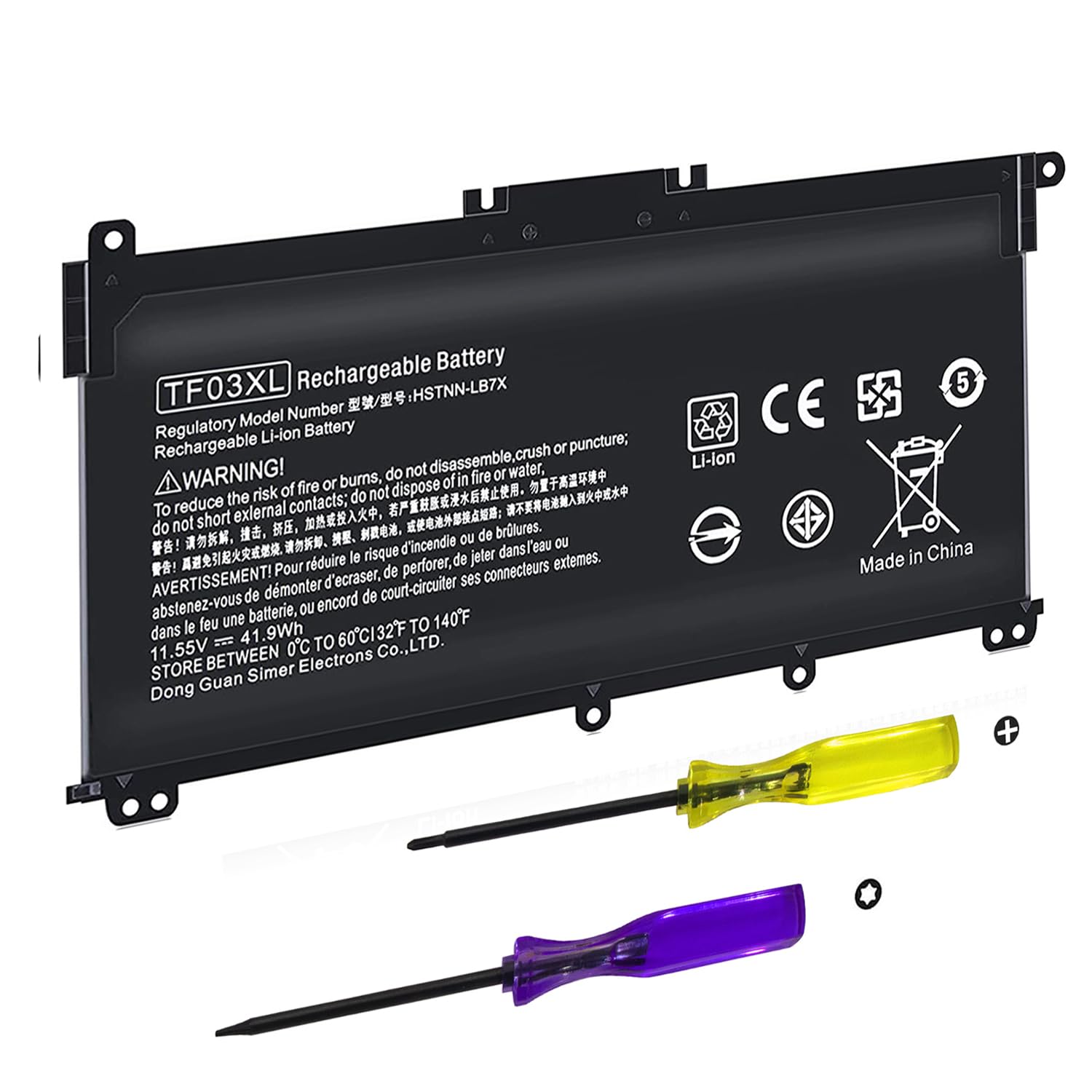 Amazon.com: TF03XL 920070-855 920046-421 Battery for HP Pavilion