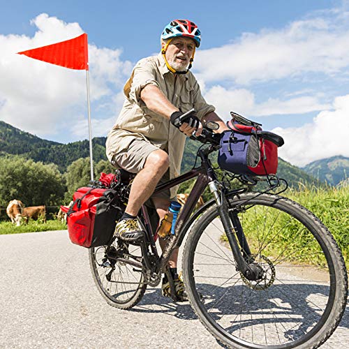 Winfred 2 Stück Fahrradwimpel für Kinderfahrrad, 150 cm, Sicherheitsflagge, hohe Sichtbarkeit für Fahrrad - Image 8