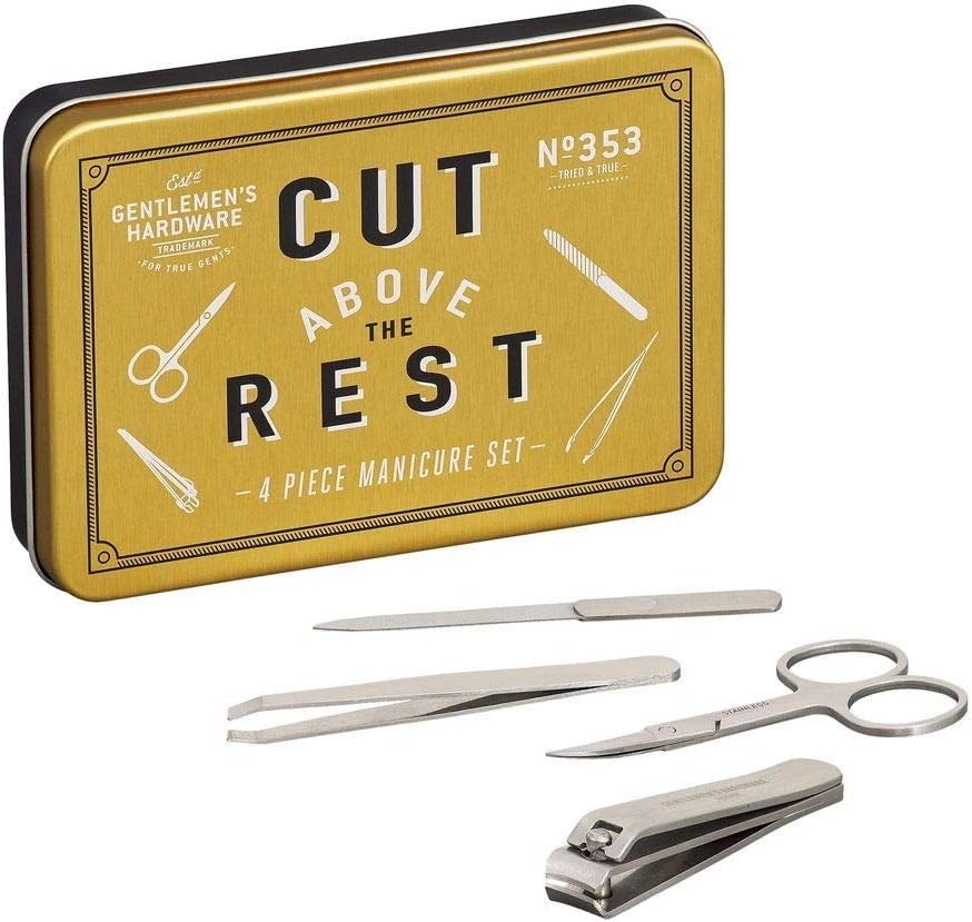 Wild and Wolf Gentlemen's Hardware Manicure Kit in Tin