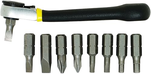 General Tools 80075 Juego de destornilladores de trinquete de nueve piezas