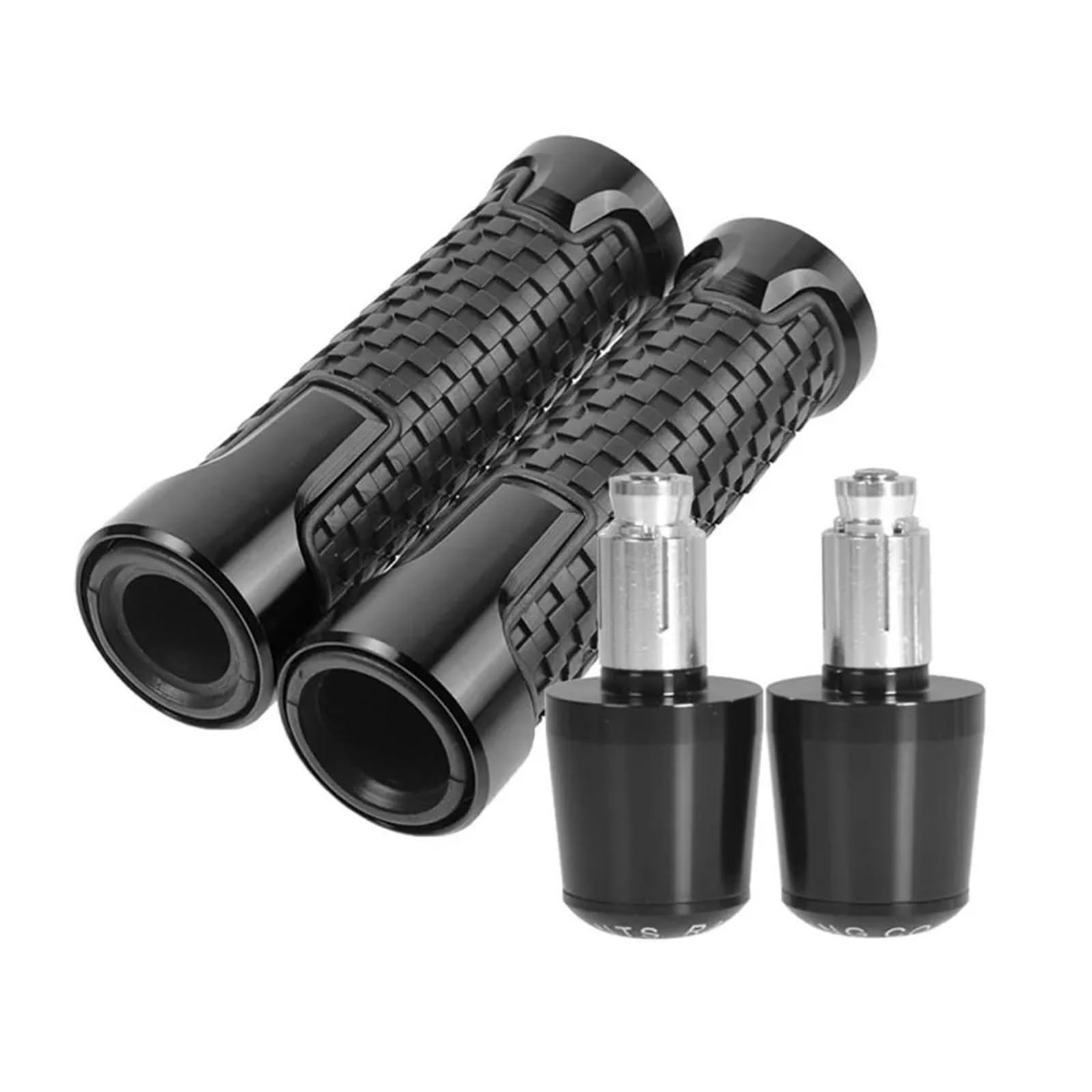 Manopole Manubrio Moto Impugnatura Per SU@&ZUKI GSR400 GSR750 GSR600 2006-2021 Moto Manubrio Grip Ends Plug(15)