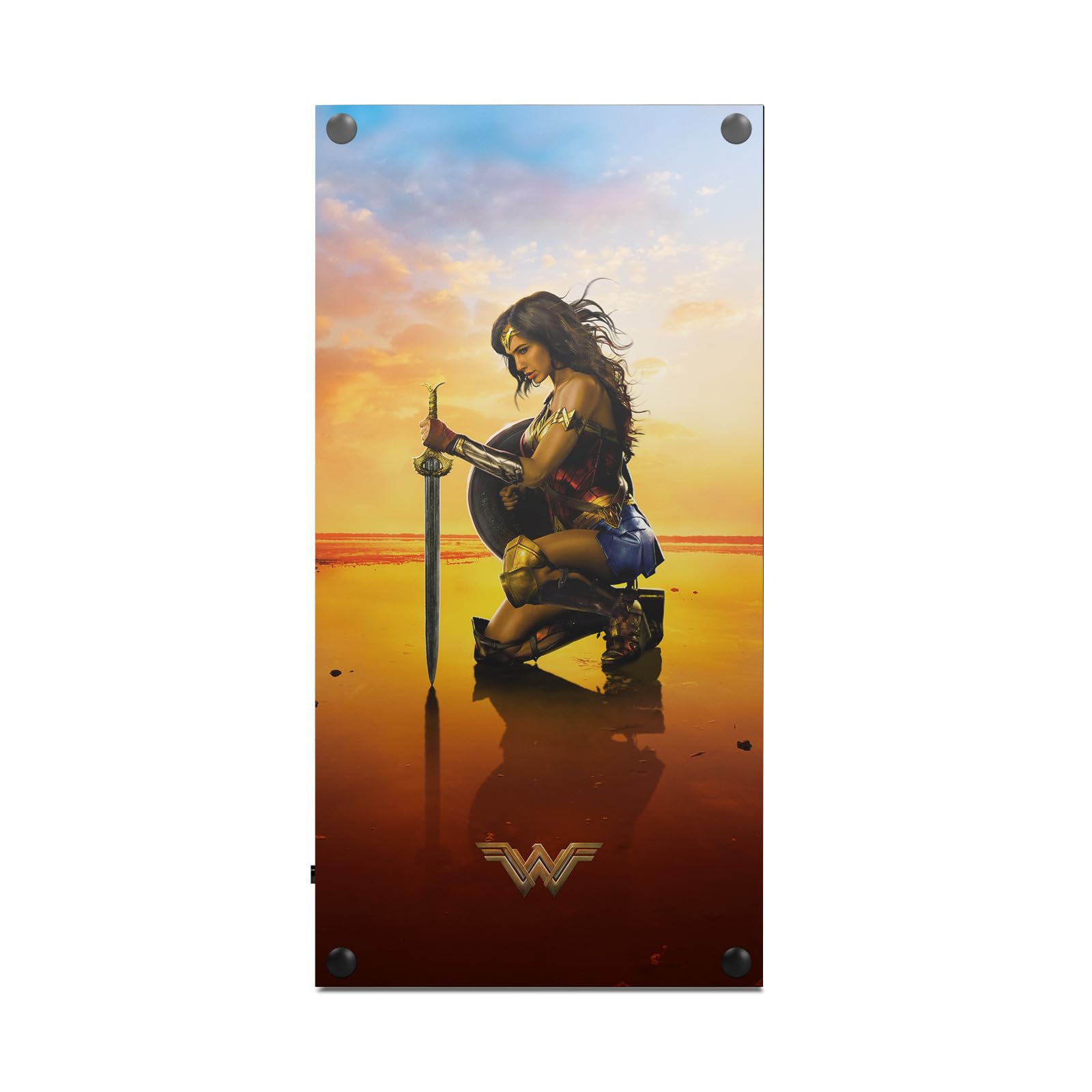Head Case Designs sous Licence Officielle Wonder Woman Movie Épée Et Bouclier Posters Vinyle Autocollant De Jeu Peau Autocollant Couverture Compatible avec Xbox Series X Console